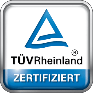 TÜV Rheinland Zertifiziert